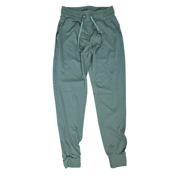Zyia Active Pants - Zyia Active Olive Green Stretch Trail Jogger Pants - XL